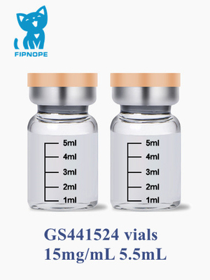 Фармацевтическая обработка GS441524 FIP GS для кота 15mg/mL, 20mg/mL, 30mg/mL