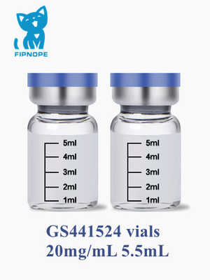 впрыска 20mg/mL GS-441524 для перитонита FIP кота кошачьего заразного