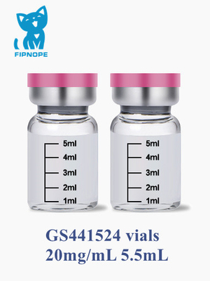Фармацевтическая впрыска ранга 20mg/mL GS441 для впрыски обработки GS-441524 кота FIP